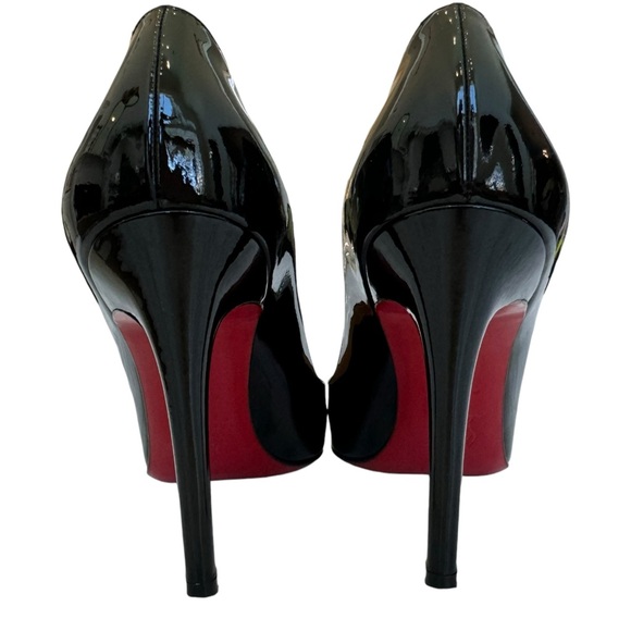 Christian Louboutin Pigalle 100 Pumps Patent Leather Black - Picture 8 of 14
